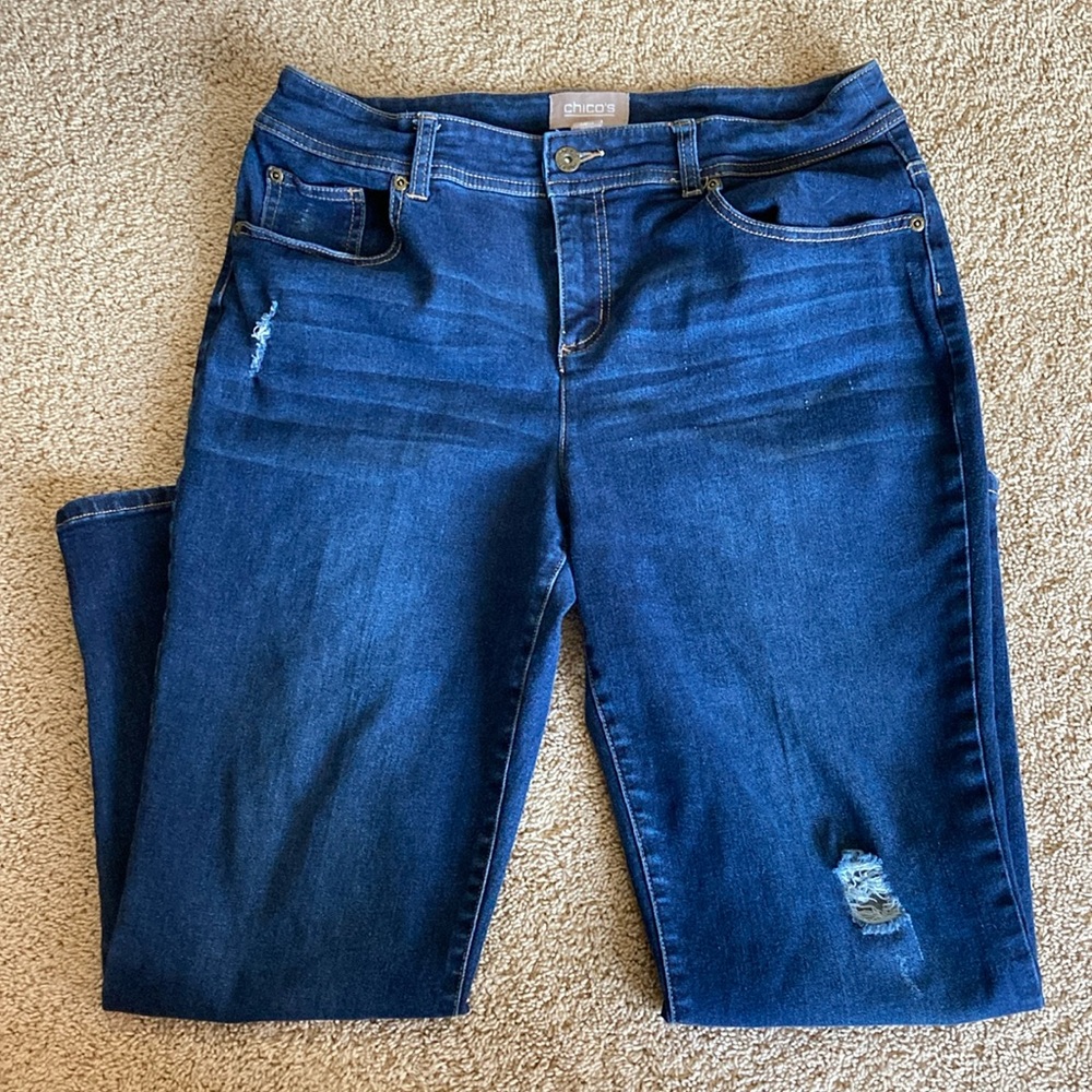 Chico’s size 1 ankle length jeans